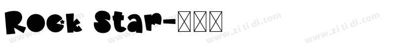 Rock Star字体转换 Rock Star字体转换